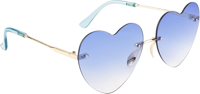 UV Protected Rim-Less Over Sized Sunglasses